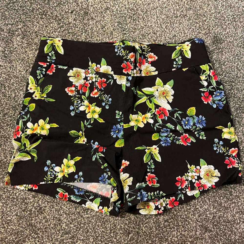 High-Waisted Pull-On 4 inch Shorts